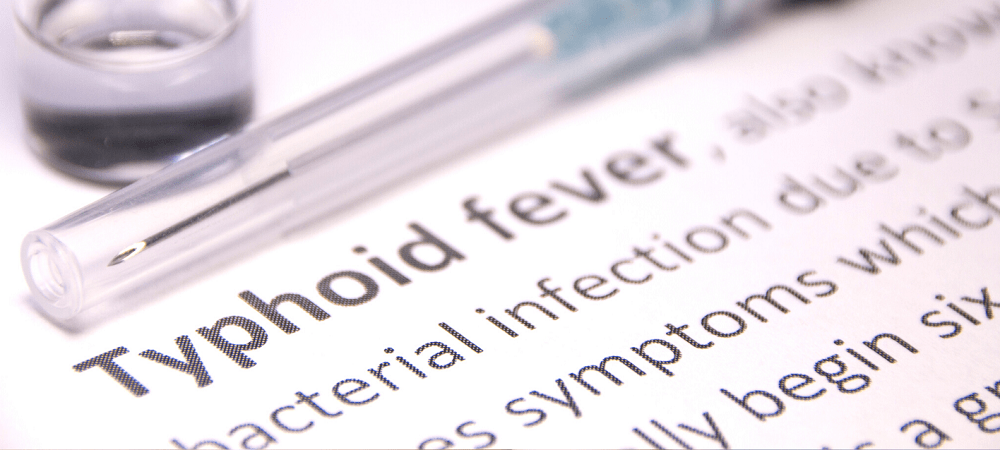 typhoid vaccine in Leicester and Nuneaton